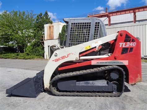 takeuchi skid steer tracks tl240|ritchie specs tl240.